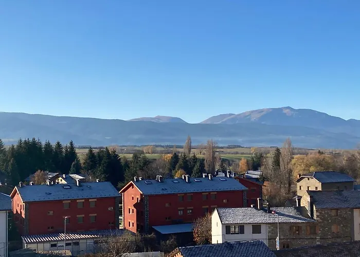 Vistas Unicas A Pirineos, 7-8 Personas!! Tensi Appartement Llivia